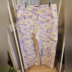 Eloquii Floral Print Pants